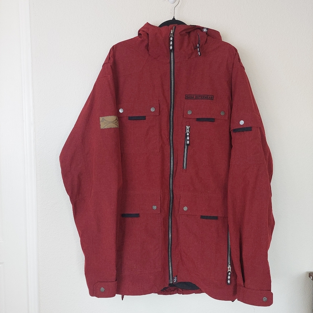Saga Outerwear Fatigue 2L Ski‎ and Snowboard Winter Coat Jacket Size XL